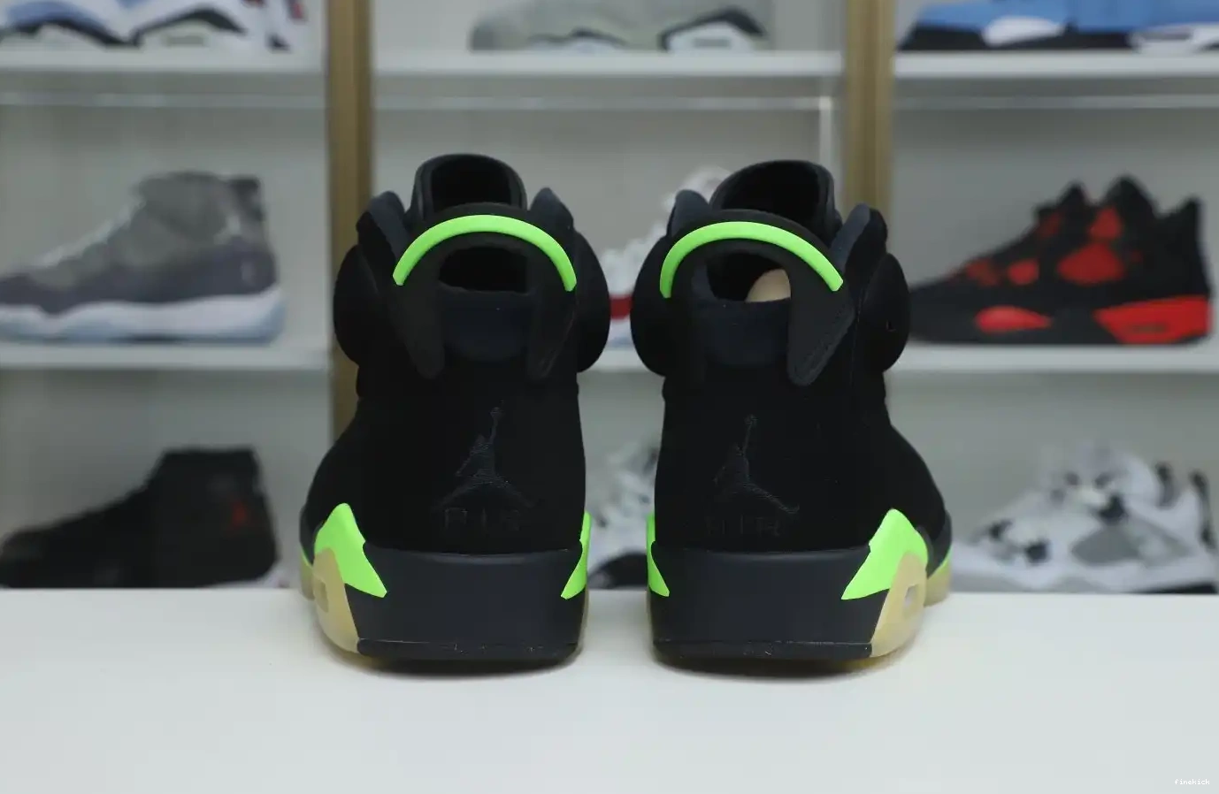 AIR 6 GREEN' JORDAN RETRO 'ELECTRIC 0522